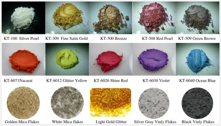 High Performance Concrete Flooring Paint Pearl Pigments